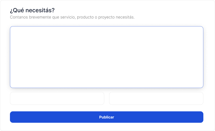 Vista de inicio